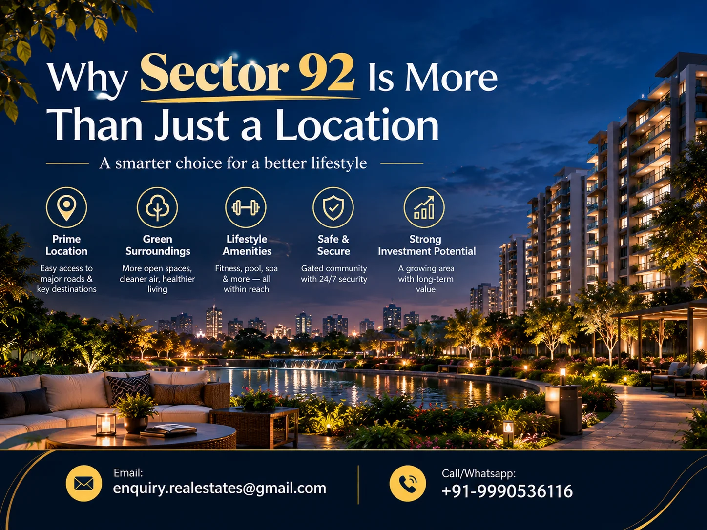 Why Sector 92 Is More Than Just a Location