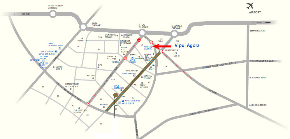 Vipul Agora in Sector 28 Dwarka Expressway, Gurgaon thumbnail 6