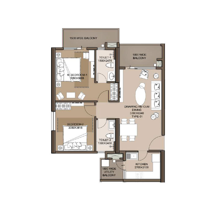 M3M City Heights Sector 65 Golf Course Extension Road, Gurgaon thumbnail 11