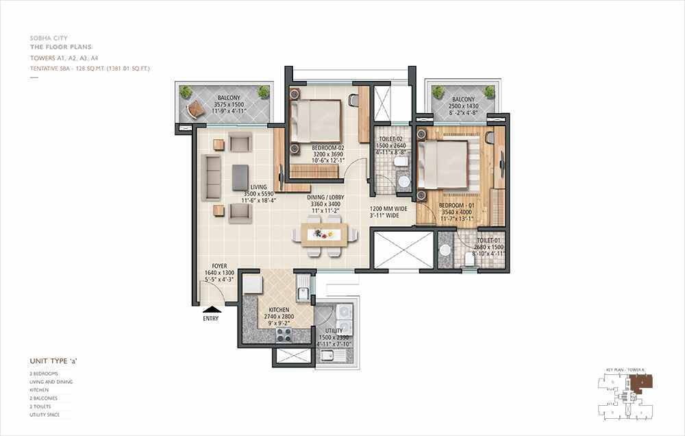 Sobha City Sector 108 Dwarka Expressway, Gurgaon thumbnail 11