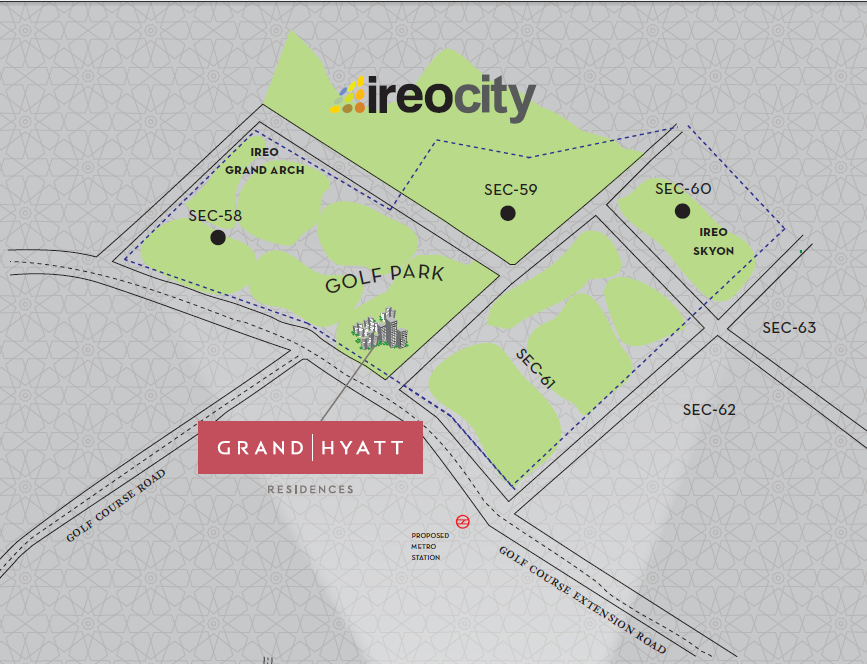 Grand Hyatt Residencies Sector 58 Dwarka Expressway, Gurgaon thumbnail 12