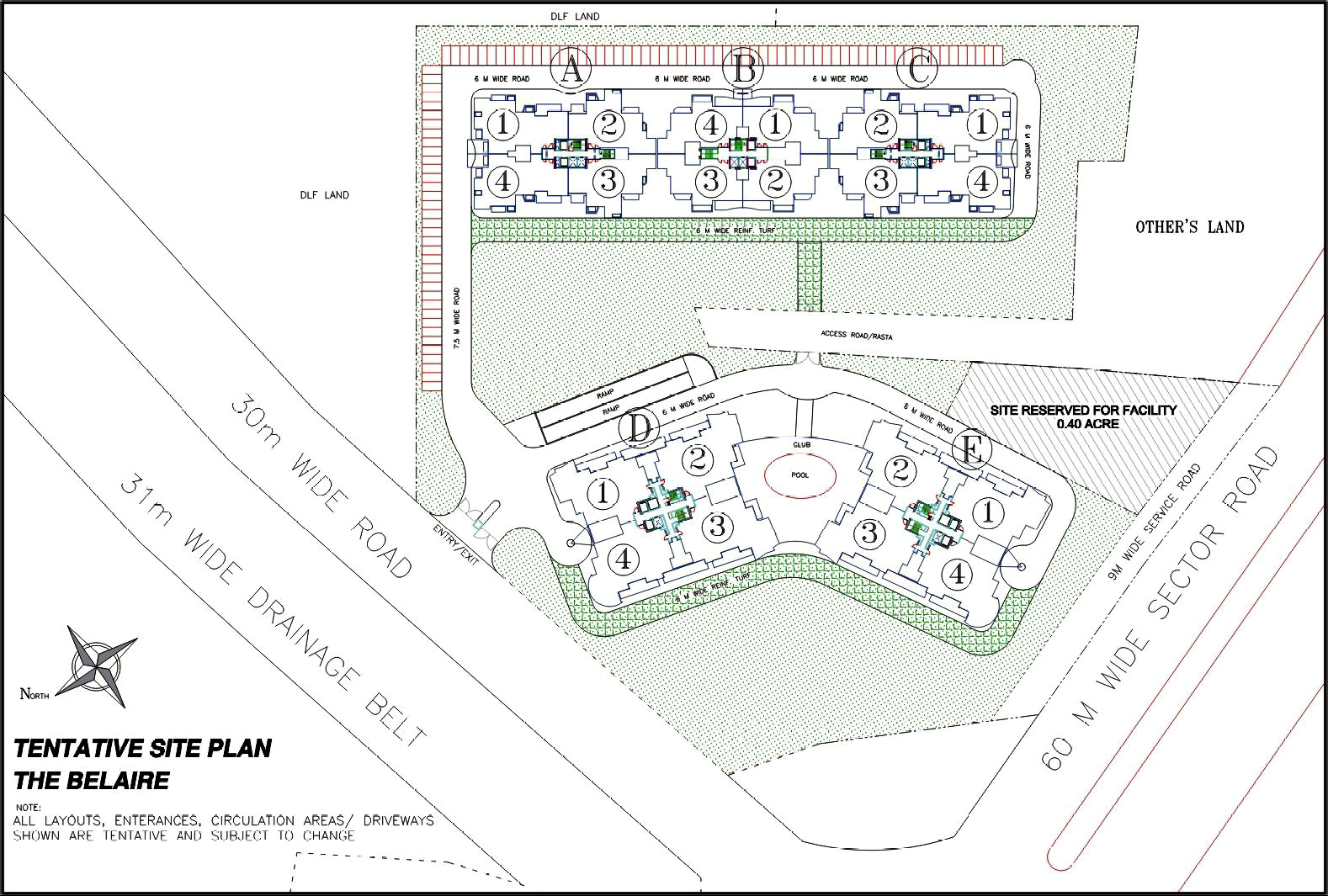 DLF The Belaire Sector 54 Golf Course Road, Gurgaon thumbnail 18