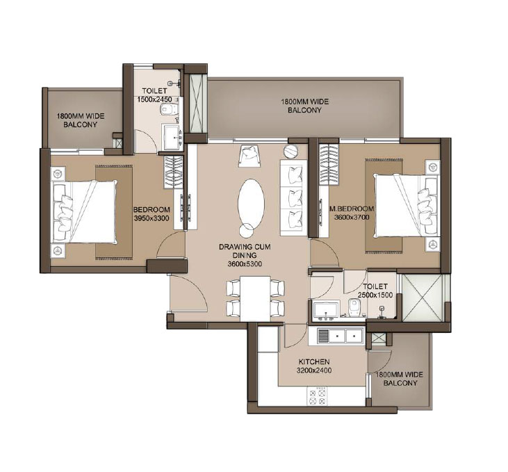 M3M City Heights Sector 65 Golf Course Extension Road, Gurgaon thumbnail 12