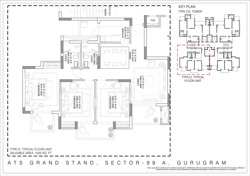 ATS Grandstand Sector 99A Dwarka Expressway, Gurgaon thumbnail 3