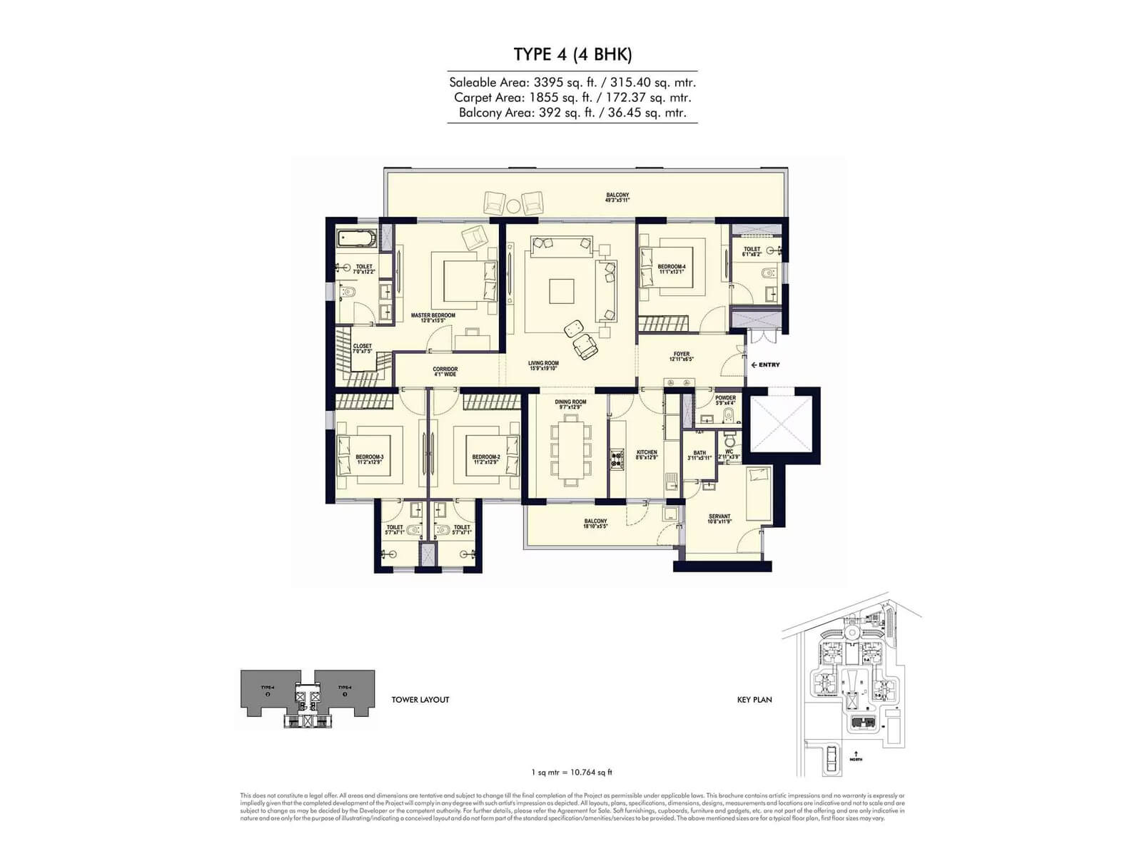 Conscient Hines Elevate Sector 59 Dwarka Expressway, Gurgaon thumbnail 11