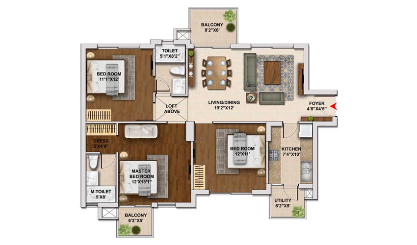 Hero Homes Sector 104  Dwarka Expressway, Gurgaon thumbnail 11