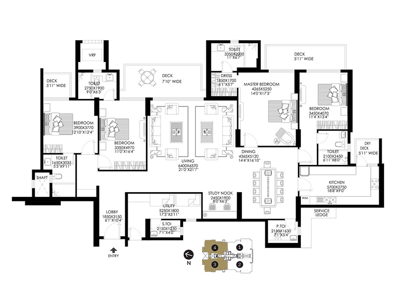 DLF Crest Sector 54 Golf Course Road, Gurgaon thumbnail 13