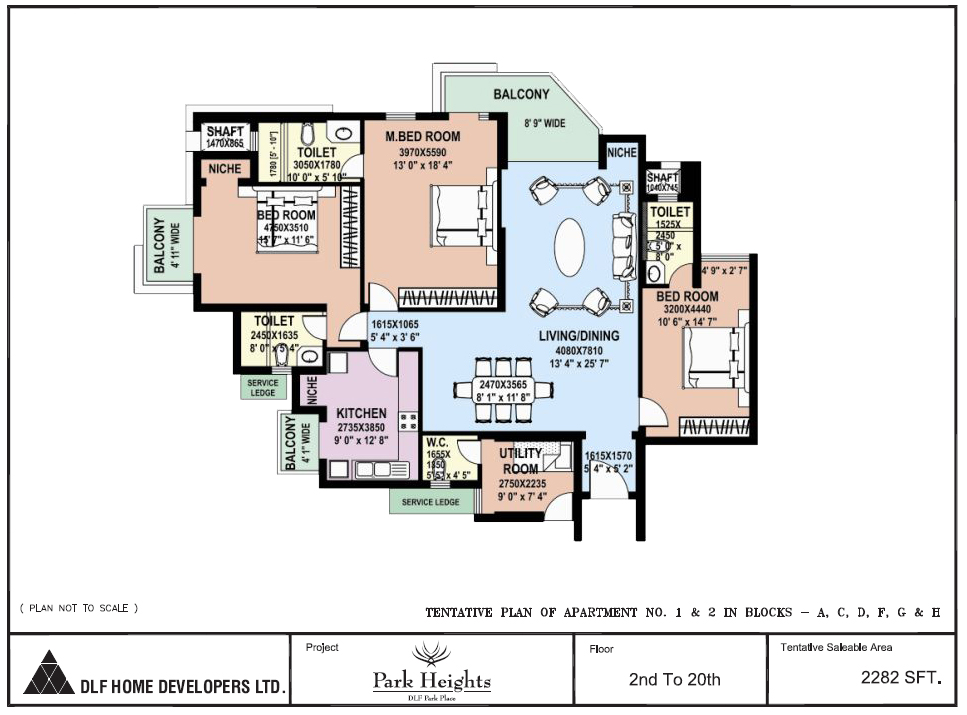 DLF Park Place Sector 54 Golf Course Road, Gurgaon thumbnail 13