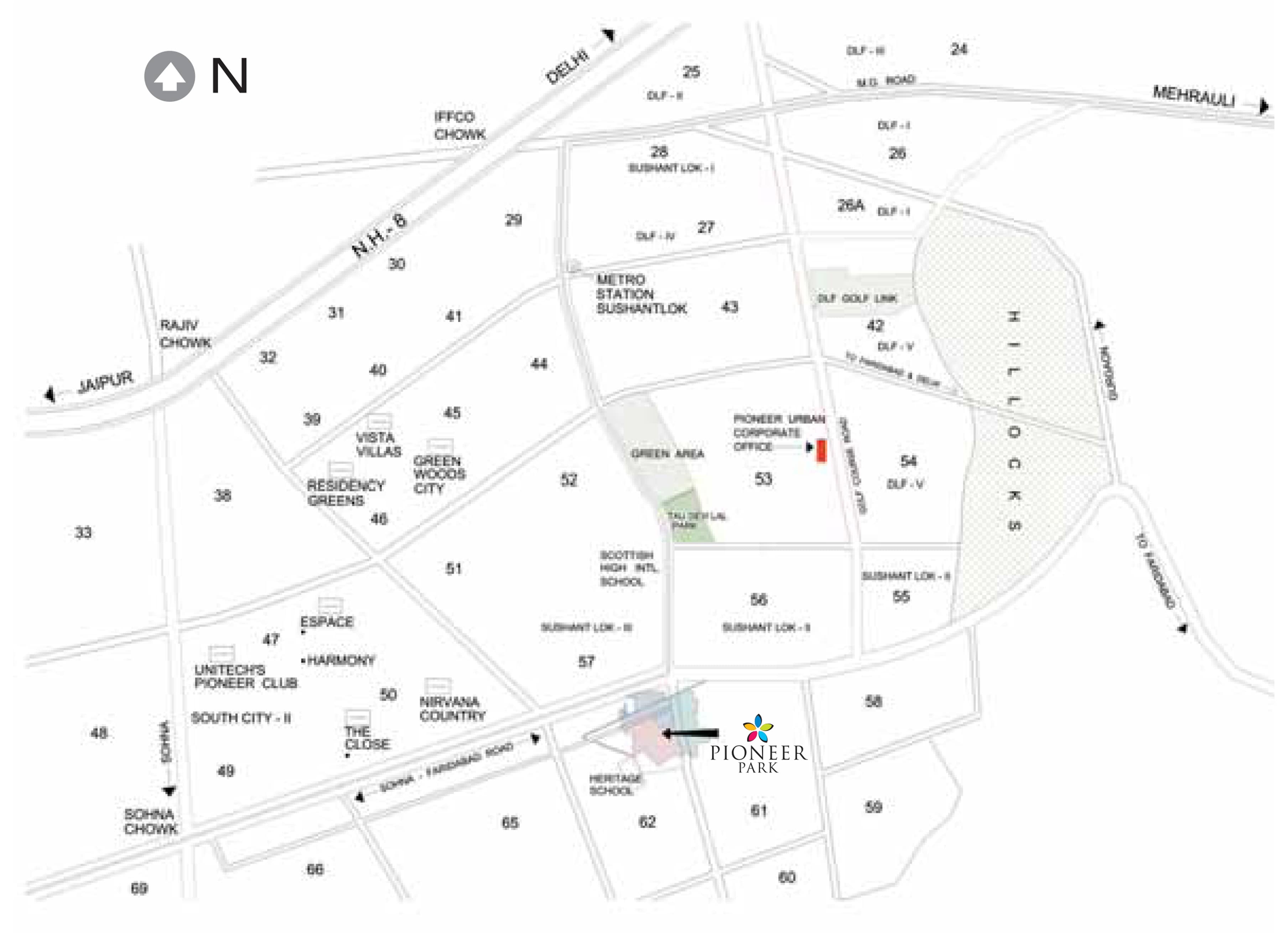 Pioneer Presidia Sector 62 Golf course Extension Road, Gurgaon thumbnail 16
