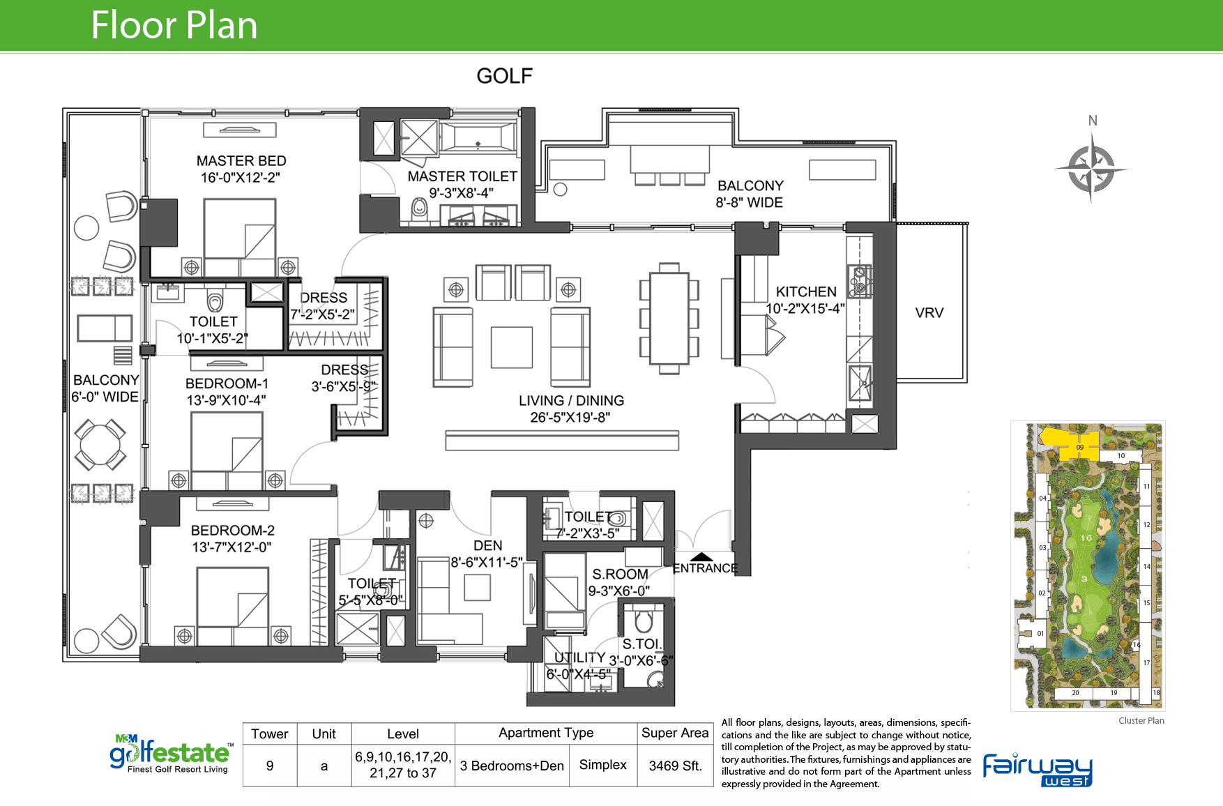 M3M Golf Estate Sector 65 Golf Course Extension Road, Gurgaon thumbnail 11