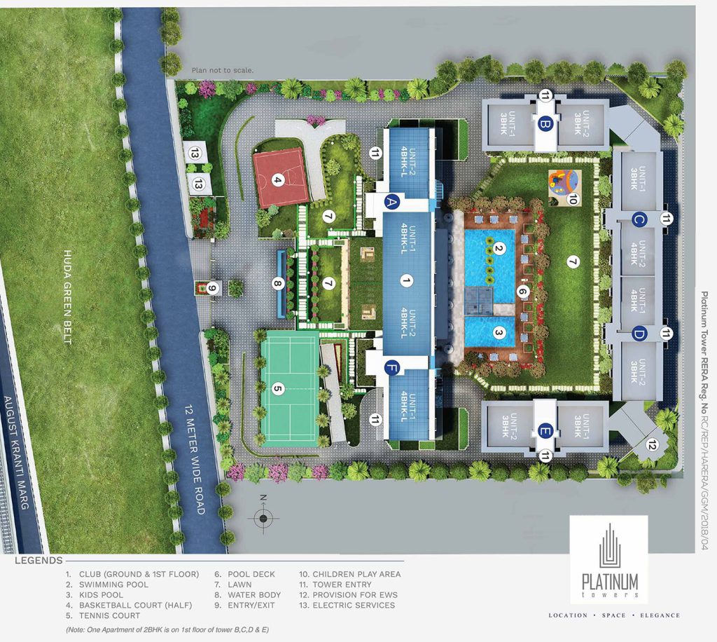 Suncity Platinum Towers Sector 28 MG Road, Gurgaon thumbnail 13