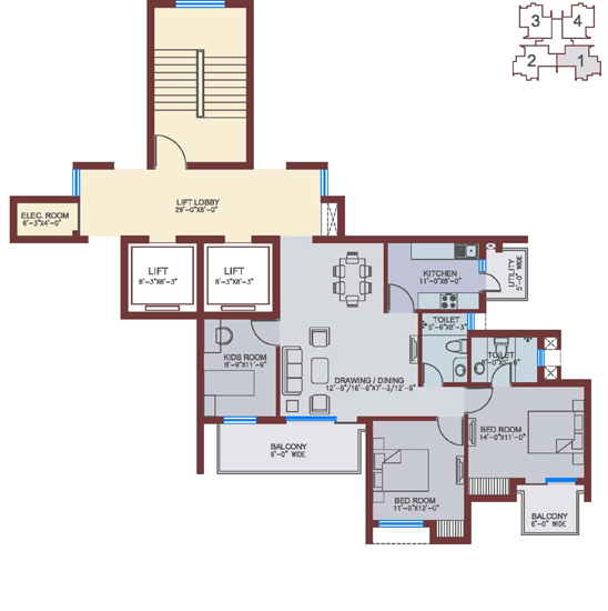 Ansal Fernhill Sector 91 Dwarka Expressway, Gurgaon thumbnail 14