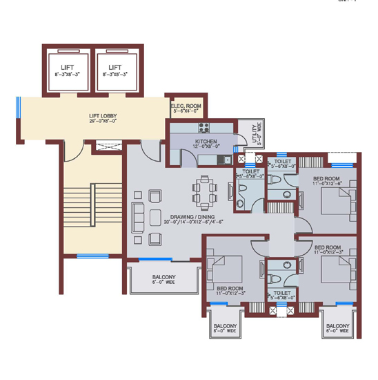 Ansal Fernhill Sector 91 Dwarka Expressway, Gurgaon thumbnail 13