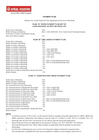 Ansal Heights Sector 92 Dwarka Expressway, Gurgaon thumbnail 13