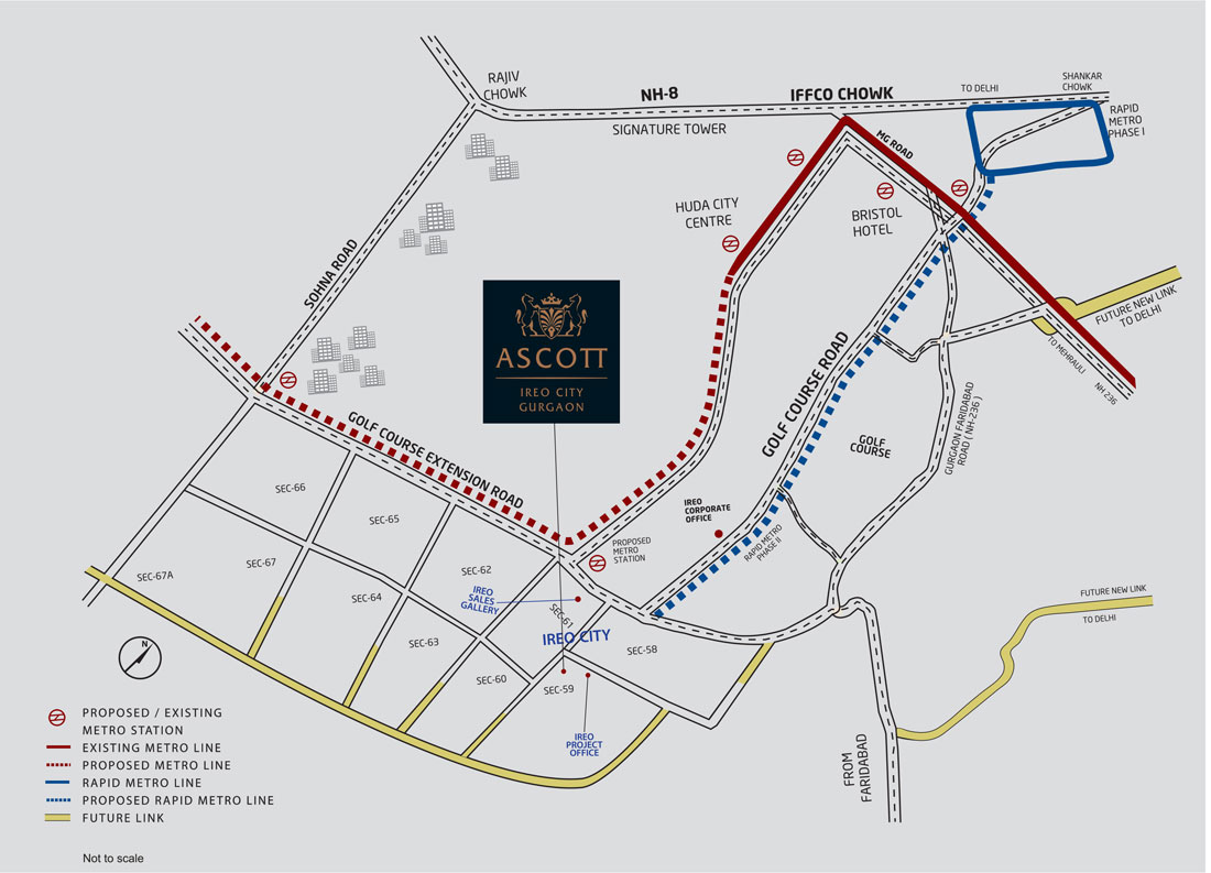 Ireo Ascott Sector 59 Golf Course Extension Road, Gurgaon thumbnail 14
