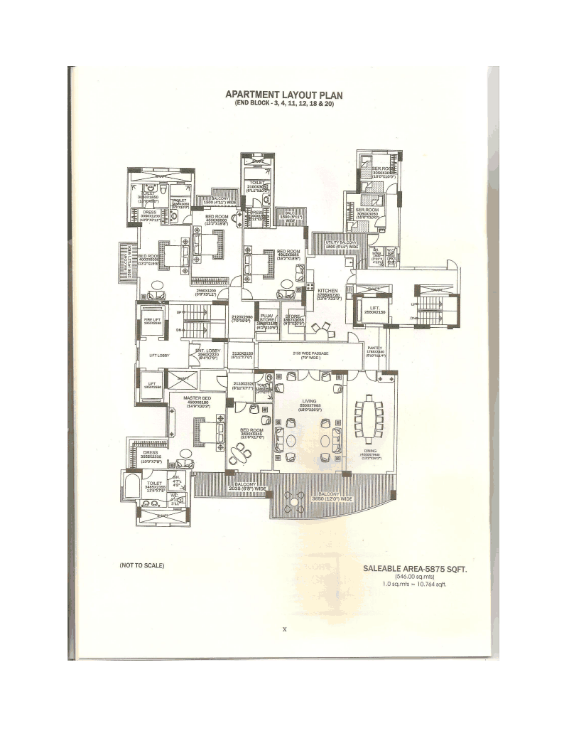 DLF Magnolias Sector 42 Golf Course Road, Gurgaon thumbnail 12