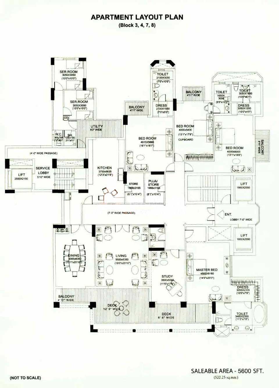 DLF The Aralias Sector 42 Golf Course Road, Gurgaon thumbnail 12