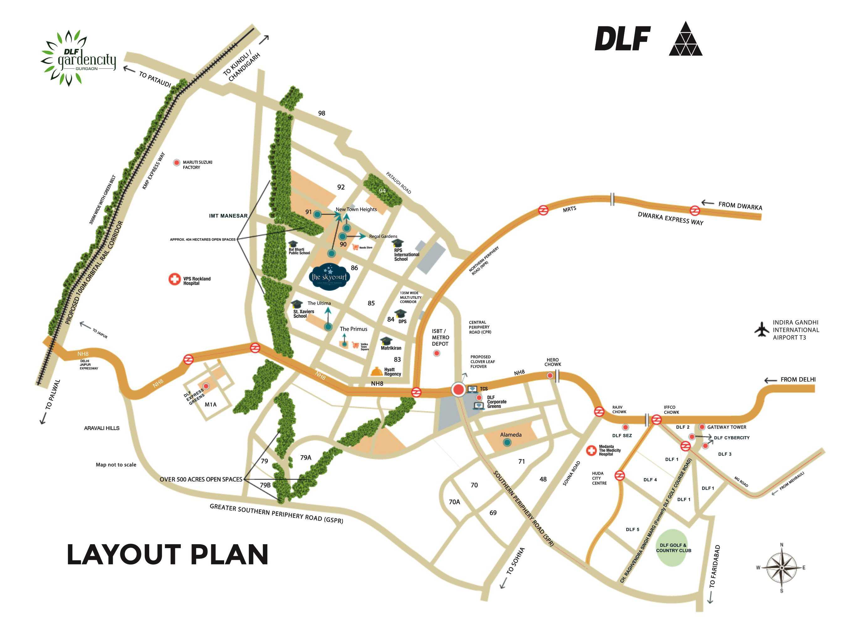 DLF Sky Court Sector 86 Dwarka Expressway, Gurgaon thumbnail 12