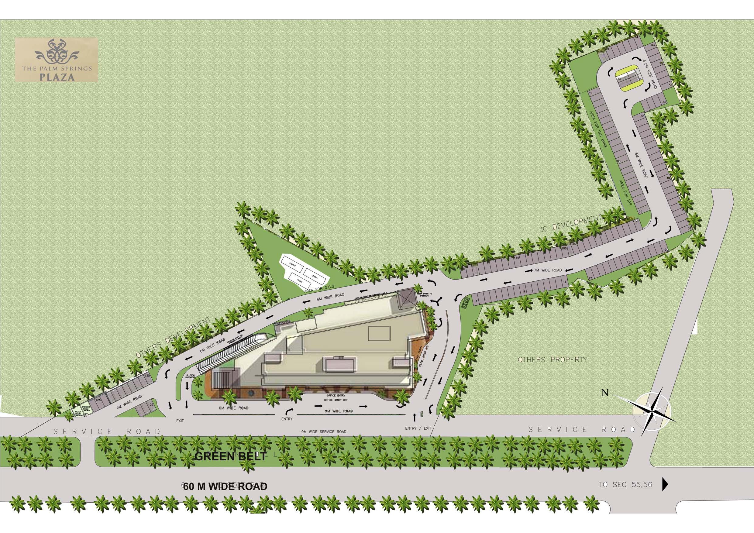 Emaar Palm Springs Sector 54 Golf Course Road, Gurgaon thumbnail 13