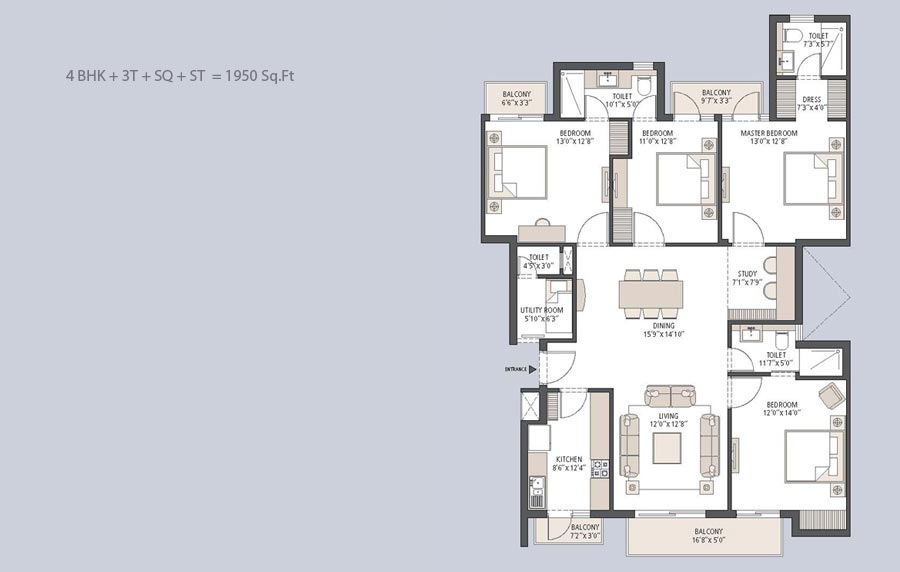 Emaar Palm Hills Sector 77 Dwarka Expressway, Gurgaon thumbnail 12