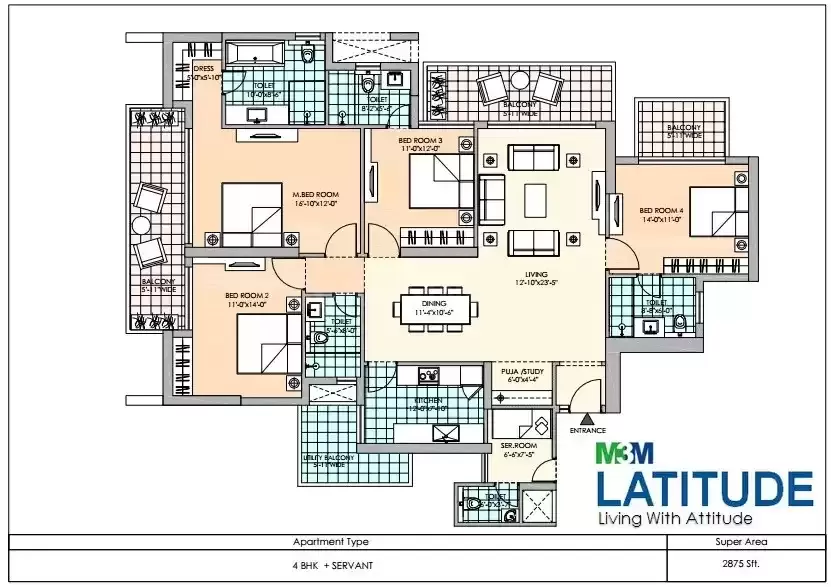 M3M Latitude Sector 65 Golf Course Extension Road, Gurgaon thumbnail 12