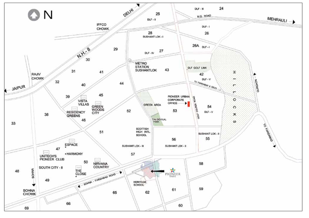 Pioneer Araya Sector 62 Golf Course Extension Road, Gurgaon thumbnail 17