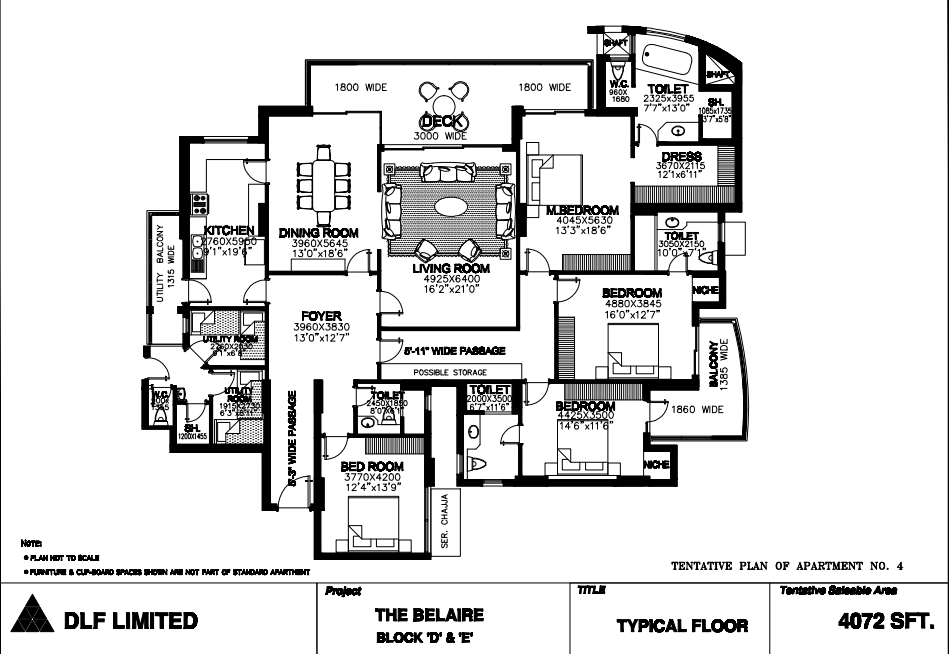 DLF The Belaire Sector 54 Golf Course Road, Gurgaon thumbnail 12