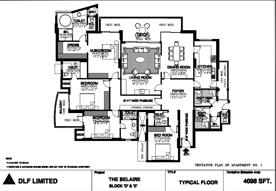 DLF The Belaire Sector 54 Golf Course Road, Gurgaon thumbnail 11