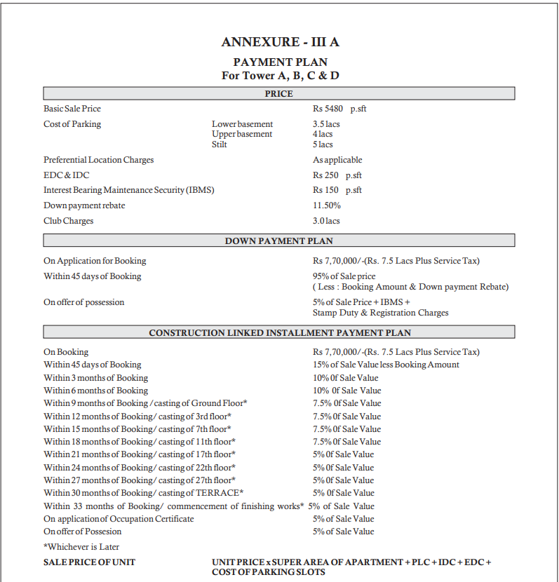 DLF The Primus Sector 82A Dwarka Expressway, Gurgaon thumbnail 16