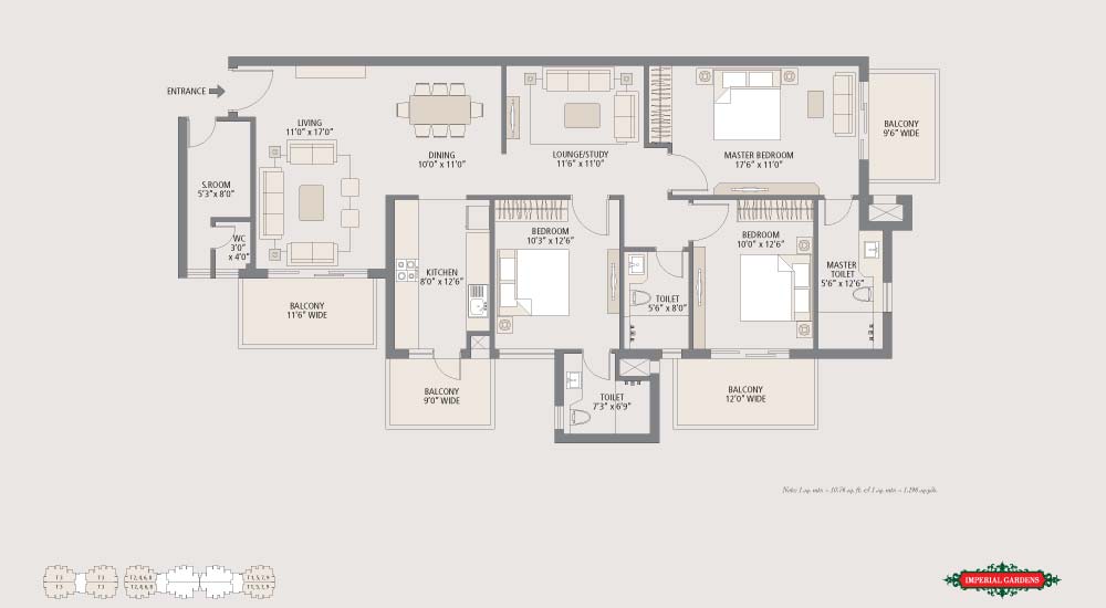 Emaar Imperial Gardens Sector 102 Dwarka Expressway, Gurgaon thumbnail 12