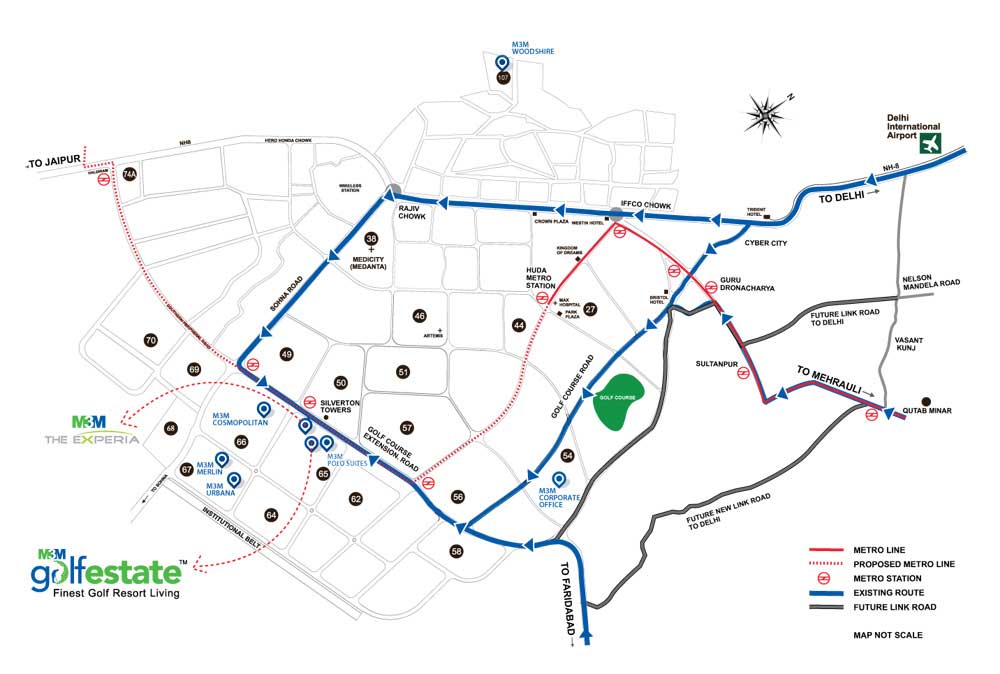 M3M Golf Estate Sector 65 Golf Course Extension Road, Gurgaon thumbnail 17