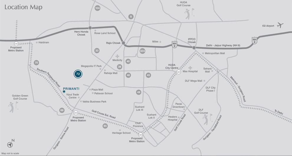 Tata Primanti Sector 72 Sohna Road, Gurgaon thumbnail 15