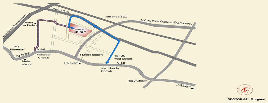 Ansal Heights Sector 92 Dwarka Expressway, Gurgaon thumbnail 15