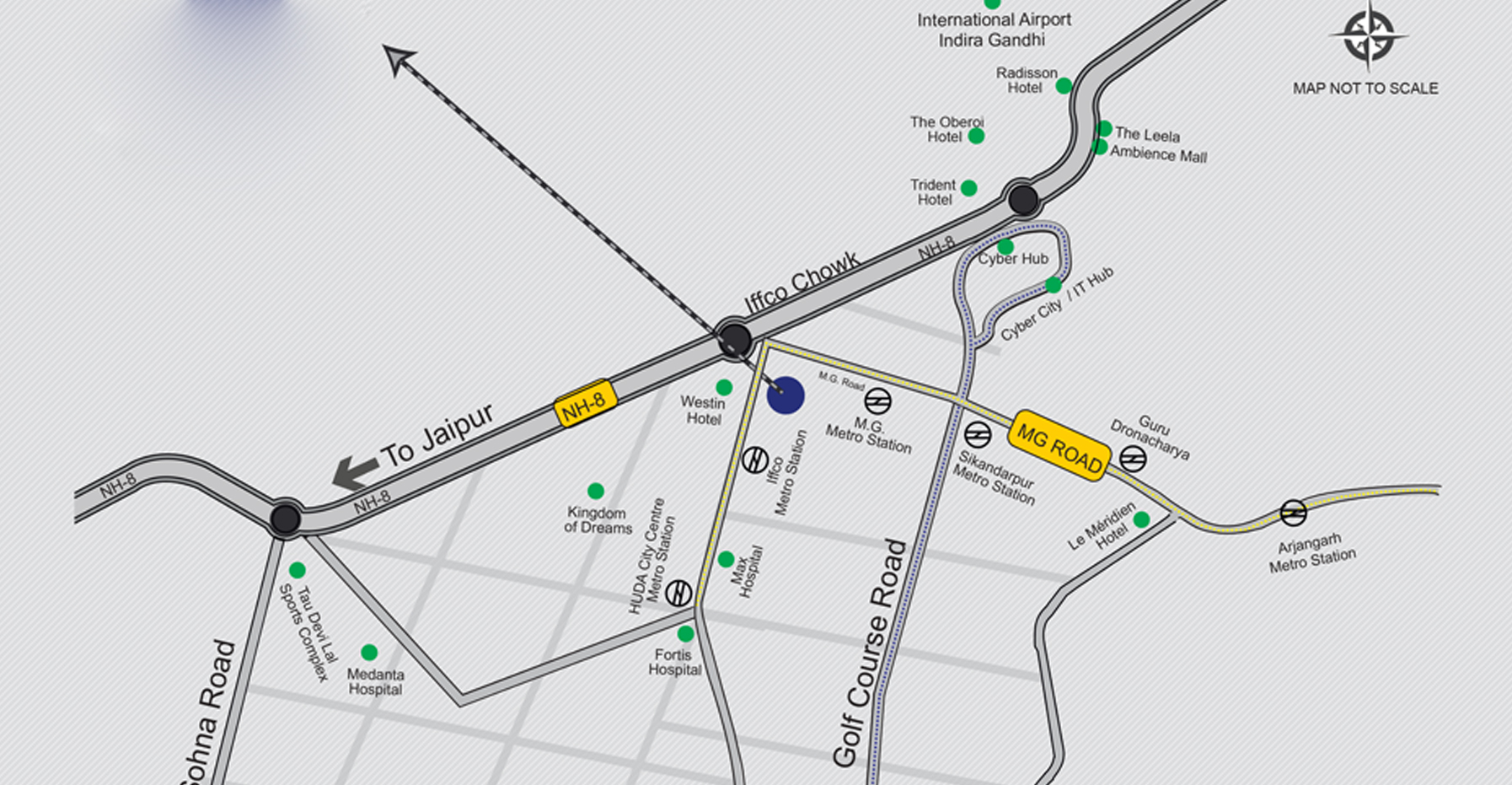 Suncity Platinum Towers Sector 28 MG Road, Gurgaon thumbnail 14