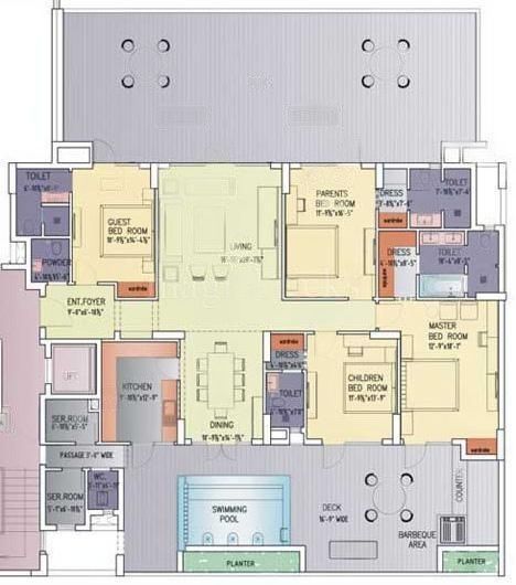 Suncity La Lagune Sector 54 Golf Course Road, Gurgaon thumbnail 11