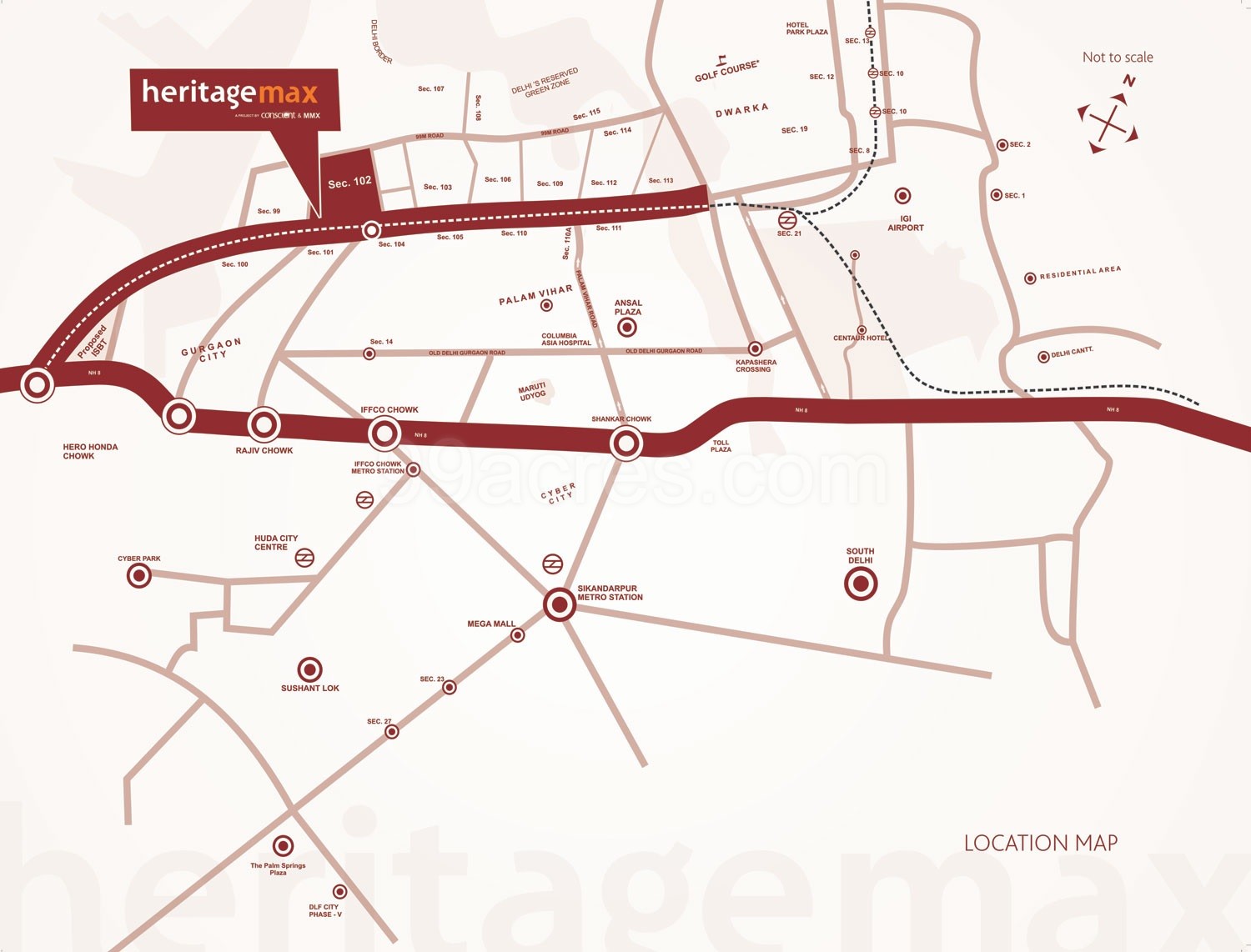 Heritage Max Sector 102 Dwarka Expressway, Gurgaon thumbnail 14
