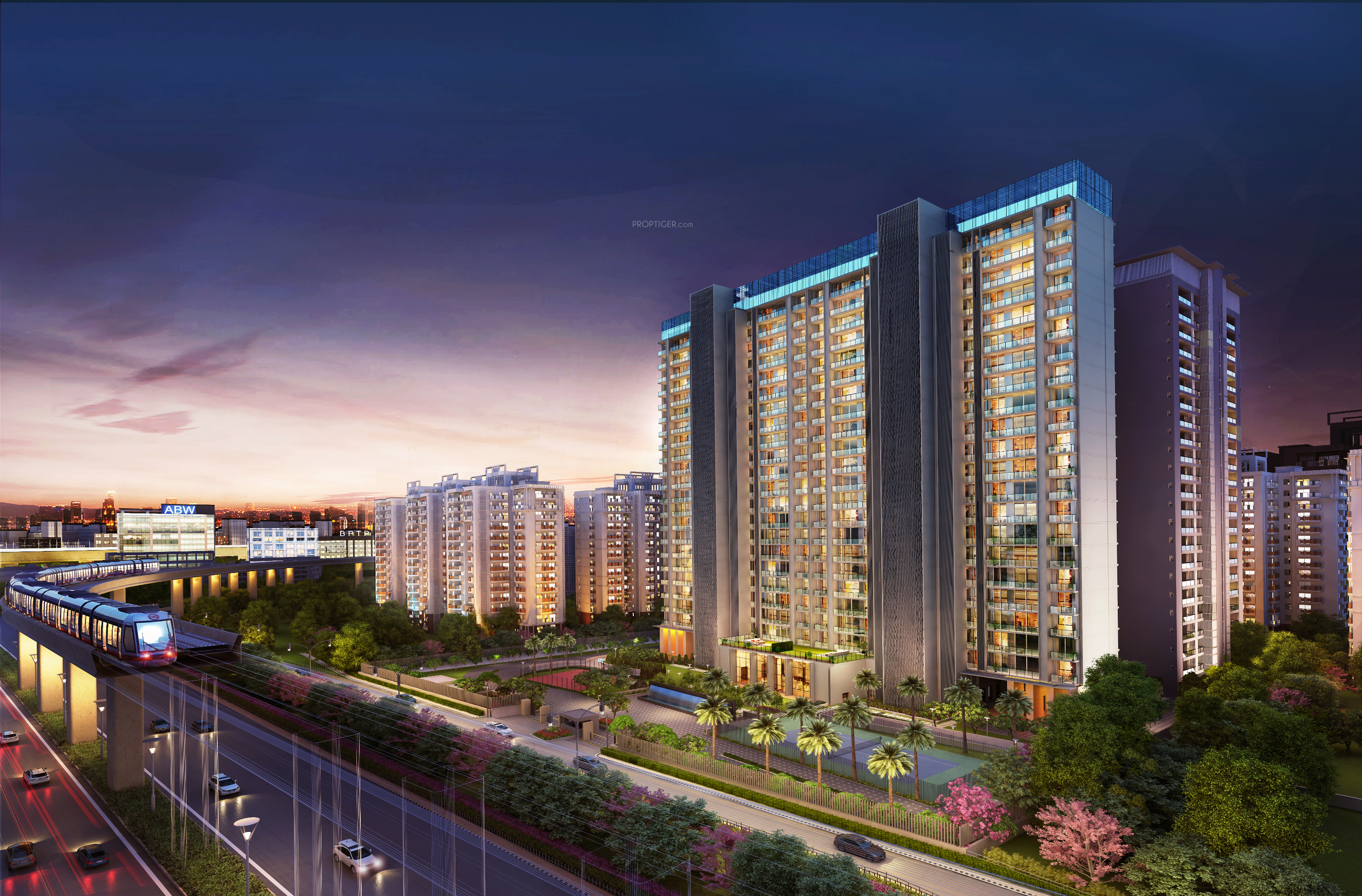 Suncity Platinum Towers Sector 28 MG Road, Gurgaon — Ready To Move Apartments in Sector 28