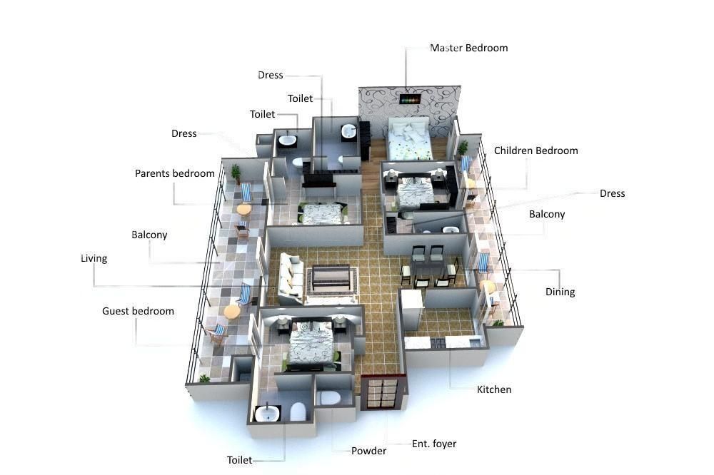 Suncity La Lagune Sector 54 Golf Course Road, Gurgaon thumbnail 12