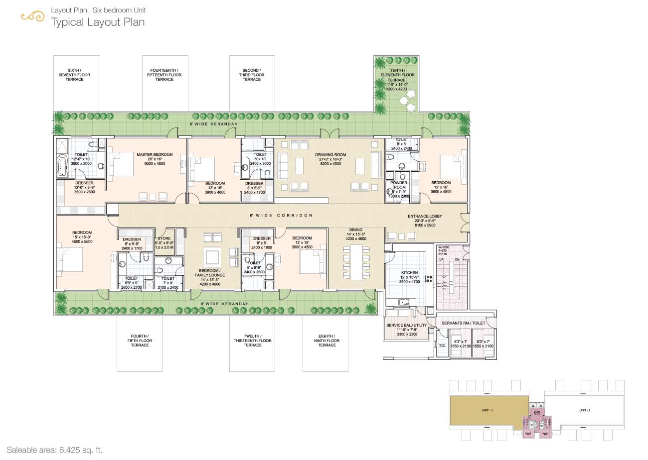 Salcon The Verandas Sector 54 Golf Course Road, Gurgaon thumbnail 13