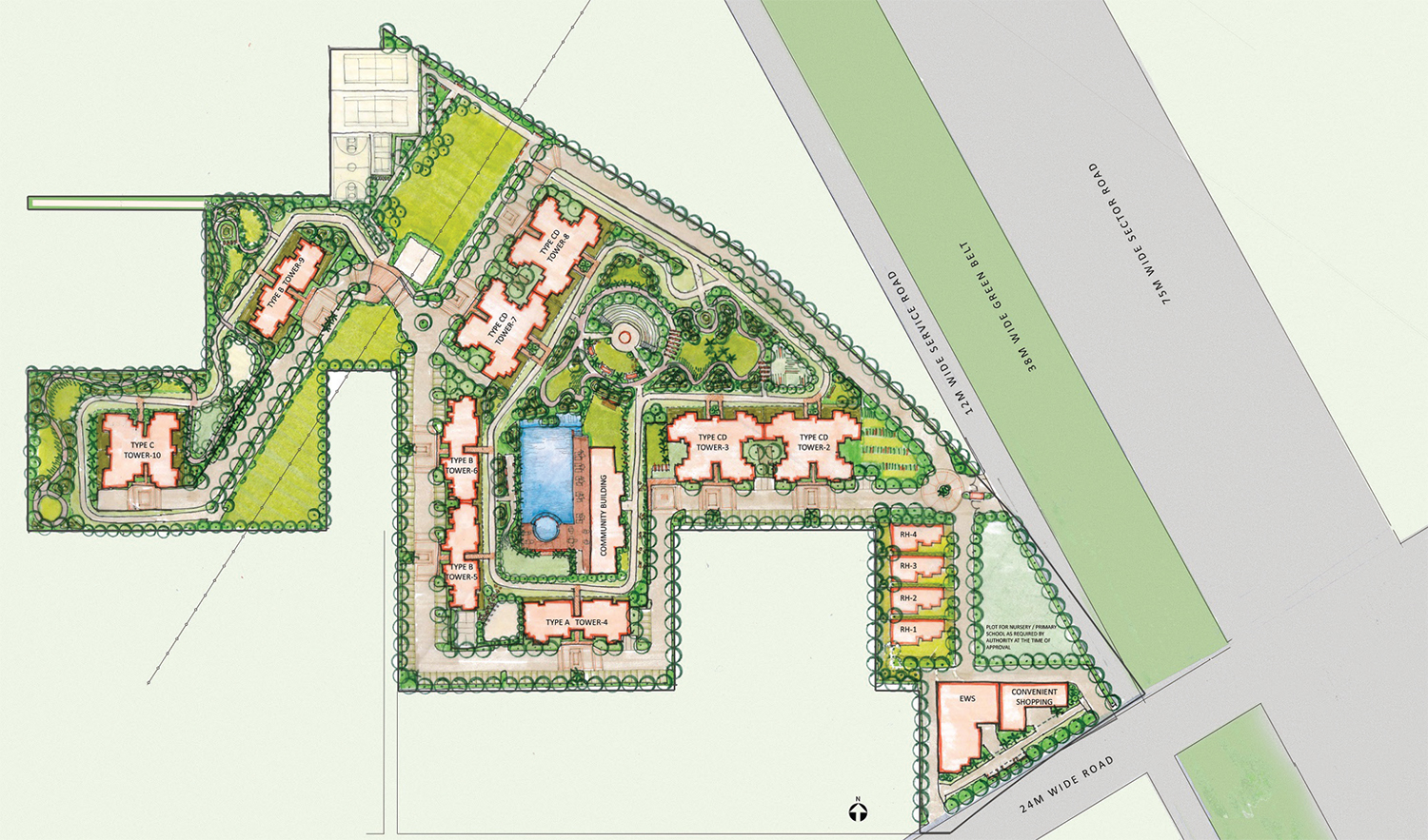 ATS Grandstand Sector 99A Dwarka Expressway, Gurgaon thumbnail 12