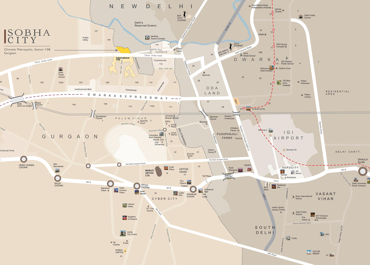 Sobha City Sector 108 Dwarka Expressway, Gurgaon thumbnail 18
