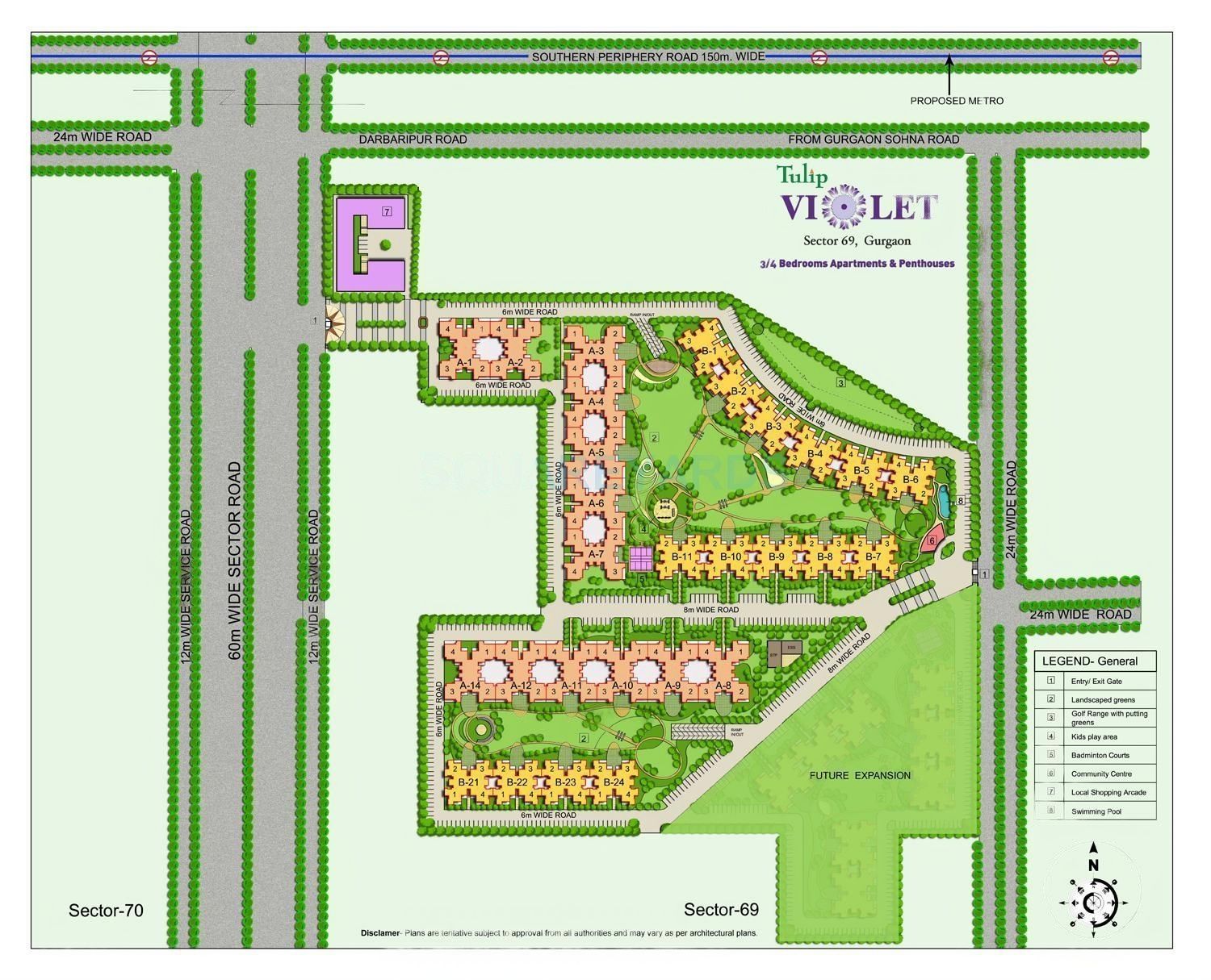 Tulip Purple Sector 69 Golf Course Extension Road, Gurgaon thumbnail 12