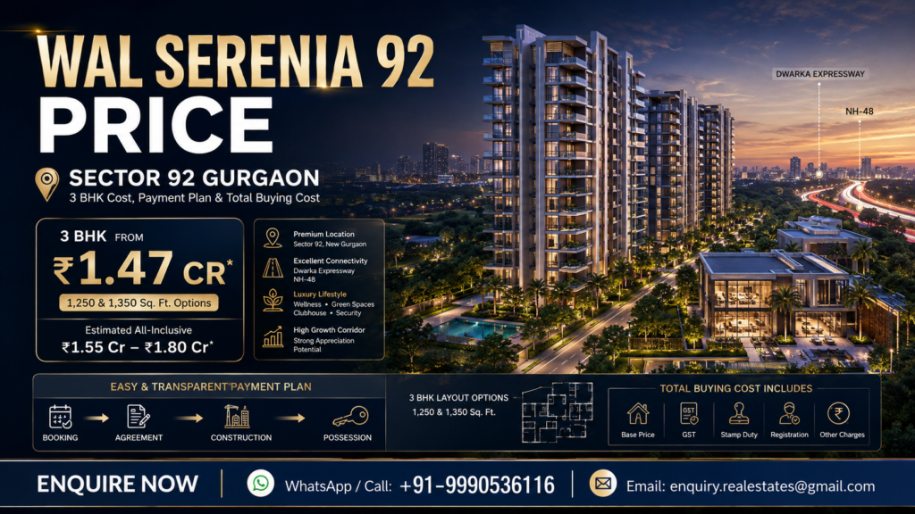 Wal Serenia 92 Price